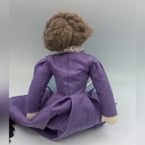 Handcrafted Mary Poppins fabric Doll - Picture 3 of 7